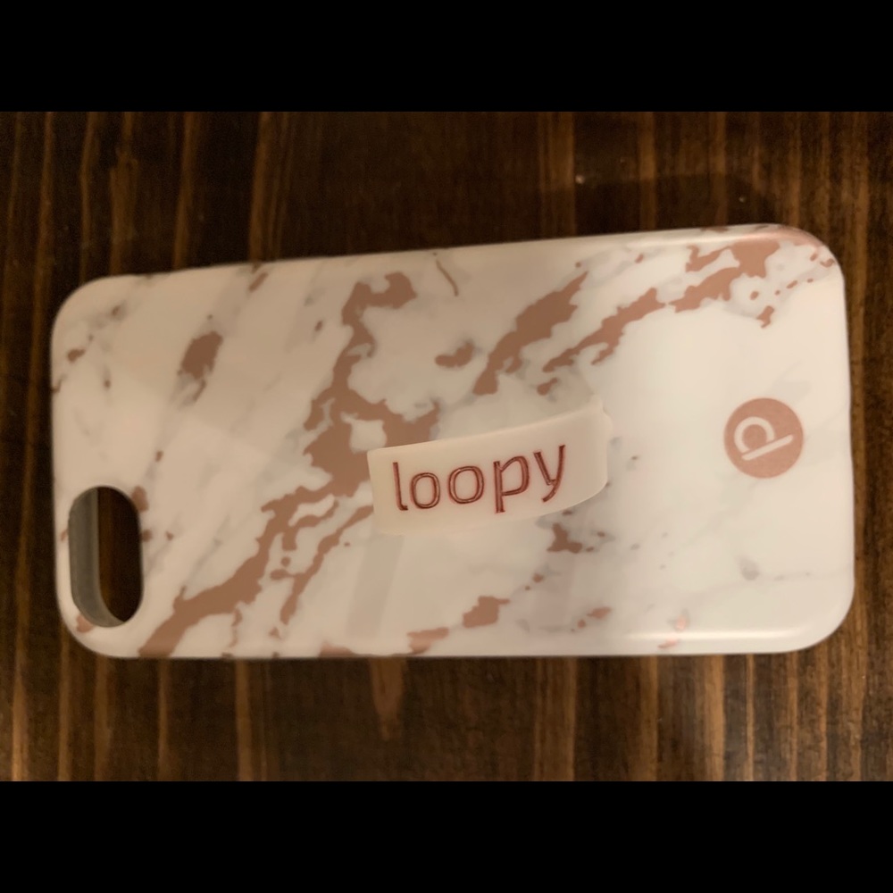 Loopy MAX Rose Marble Case for iPhone 6/7/8
